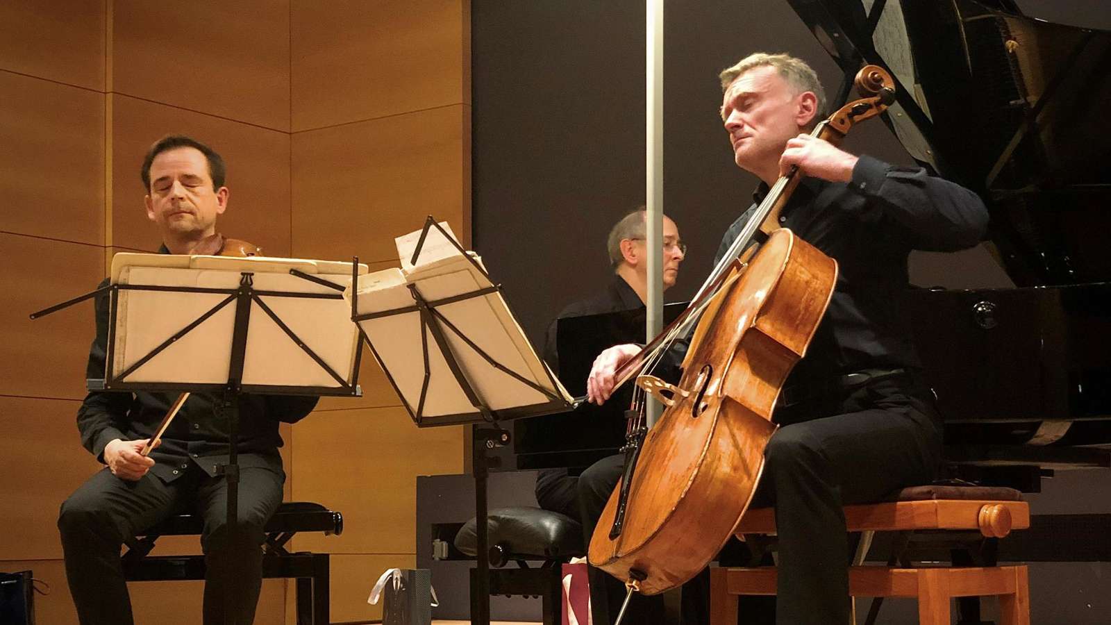 Vielseitig war das Programm, das das »Jean Paul Trio« im Rathaus präsentierte. © Schepp