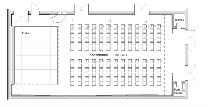 Saalplan